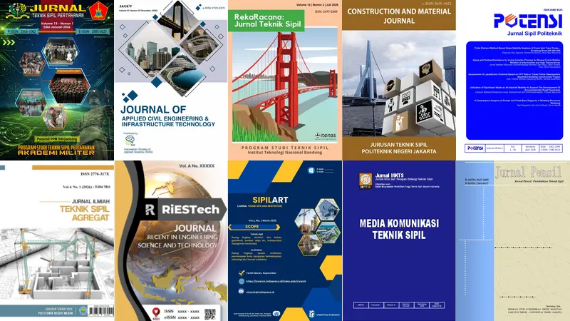 Kumpulan Jurnal Teknik Sipil dari berbagai Institusi di Indonesia